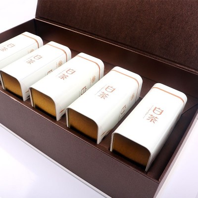 手工卷白茶礼盒装2023年新茶绿茶雨前浓香型茶叶500g安吉茶苗批发图3