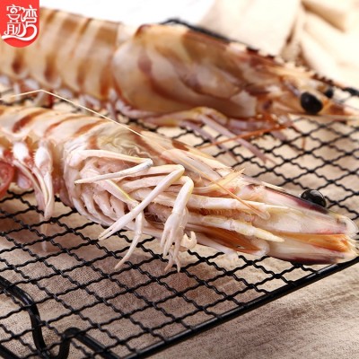 海鲜水产凤尾虾400g 东山岛水产大虎虾烧烤自助食材 厂家批发图3