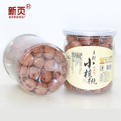 新货坚果休闲零食品 大籽手剥山核桃250g/罐装 临安特产零食年货图3