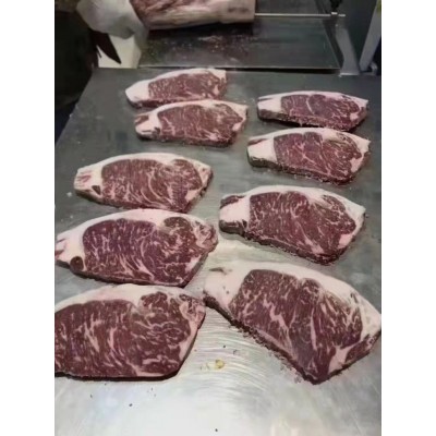 澳洲558厂安格斯谷饲300天西冷M3+牛肉牛排烤肉火锅进口供应西餐图2