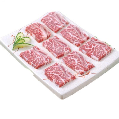 原切谷饲精选美国牛仔骨雪花牛排带骨牛小排西餐烤肉食材图4