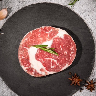 原肉整切西冷牛排雪花牛排冷冻西冷眼肉自助西餐儿童牛排150g图3