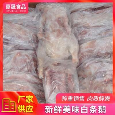 速冻全鹅厂家 冬季煲汤白条鹅 铁锅炖大鹅 批发新鲜鹅肉图3