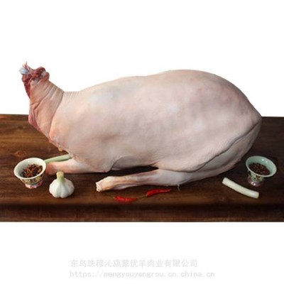 内蒙古锡林郭勒羔羊酮体烤全羊 蒙优羊天然***散养白条羔羊肉羊胴体 乌珠穆沁羊图2
