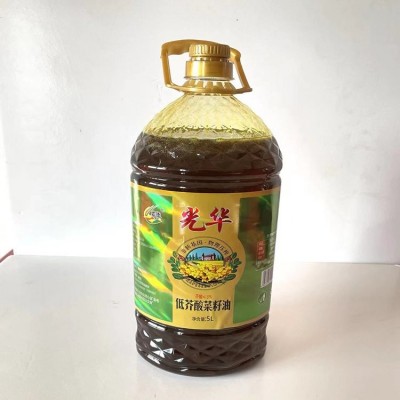光华粮油 5L非转基因大豆油 调和油 礼品批发零售图2