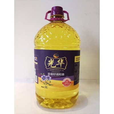 5L葡萄籽调和油 一级大豆油. 光华粮油 礼品批发零售图4