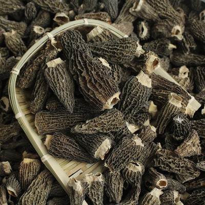 山礼然云南羊肚菌干货 批发汤料食用菌羊肚菌菇整菇 全剪柄羊肚菌图2