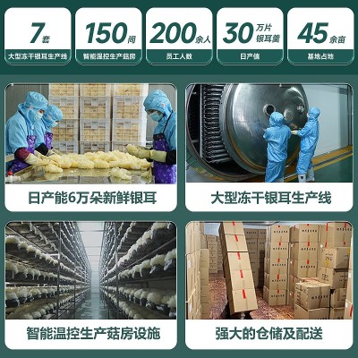 一件代发三朵银花冻干燕窝银耳羹批发免煮冲泡速食代餐下午茶早餐图4