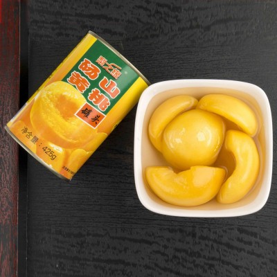 砀山黄桃罐头休闲水果罐头零食罐头批发微商 6罐/箱一件代发图3
