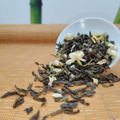 新茶广西横县茉莉花茶厂家浓香型茉莉花茶叶毛尖奶茶便宜散装批发图2