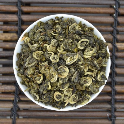 新茶横县茉莉花茶浓香型茉莉曲螺厂家散装茶叶雪花螺茉莉绿 茶批发图2