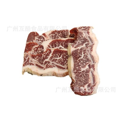 美国谷饲精选牛仔骨 牛肋骨 雪花牛肋排 谷饲牛扒 煎扒烤肉火锅图3