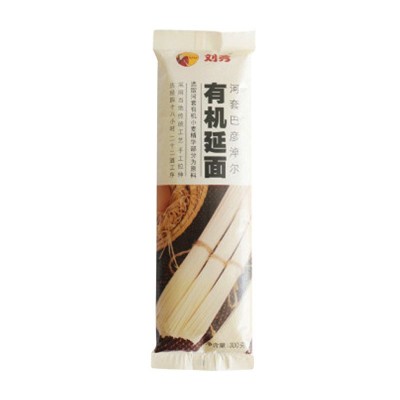 天赋河套草原有机面条300g 刘秀延面挂面批发图5