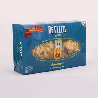得科品牌 233阔身卷面500g 意面 安得利进口食品图4