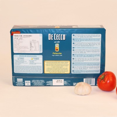 得科品牌 233阔身卷面500g 意面 安得利进口食品图2