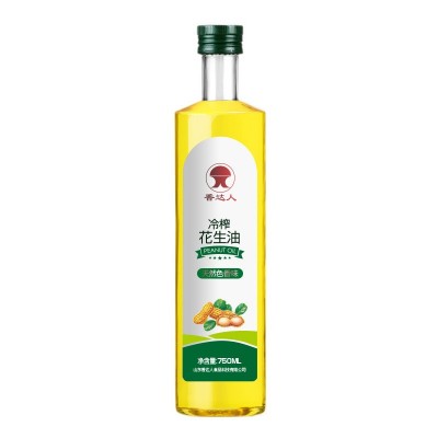 冷榨花生油750ml*2瓶礼盒装批发代工oem 贴牌加工节日庆典定制图4