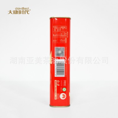 大康时代有机山茶油1L马口铁装高端送礼 厂家供应销售批发团购图2