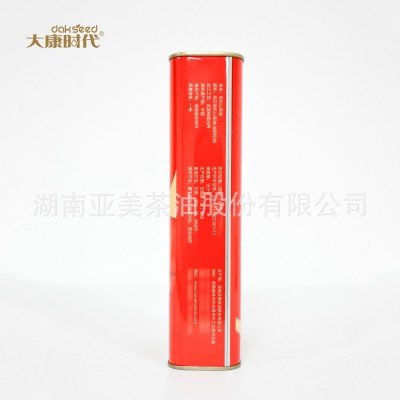 大康时代有机山茶油1L马口铁装高端送礼 厂家供应销售批发团购图3