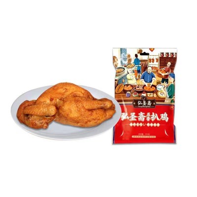 厂家批发德州五香扒鸡脱骨开袋即食整只500g正宗山东特产鸡肉零食图5