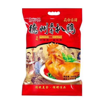 德州扒鸡 五香脱骨扒鸡烧鸡卤味鸡肉零食熟食500g厂家批发现货图4