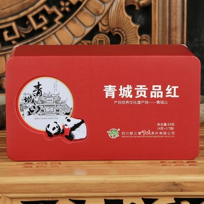 青城贡品红茶4g小袋礼盒装68g图6