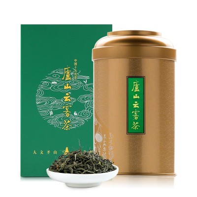 江西庐山云雾茶绿茶新茶散装125g铝盒罐装带礼盒装家用 送礼图2