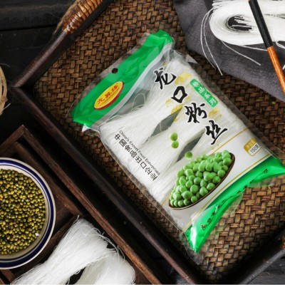 龙口粉丝180g厂家批发纯豌豆绿豆粉丝火锅麻辣烫凉拌细粉丝餐饮用图4