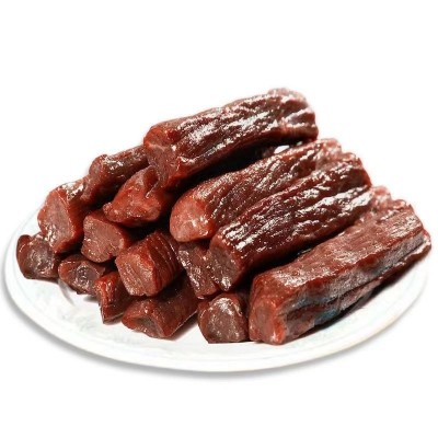 风干牛肉干 7成干内蒙古正宗手撕真牛肉 特产真空独立装休闲零食图3