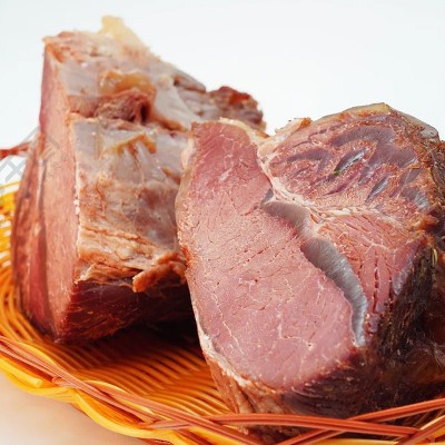 金钱腱厂家批发开袋即食真空卤味牛腱肉健身原味现卤熟牛肉图2