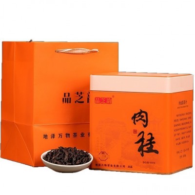 北宛贡茶 福建武夷岩茶大红袍 肉桂一斤一罐装 过节送礼礼罐装图4