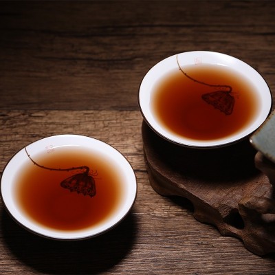 批发 云南普洱茶叶勐海普洱熟茶七子饼茶南糯山 宫廷一口料357g图3