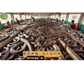 蛇的养殖、加工及利用