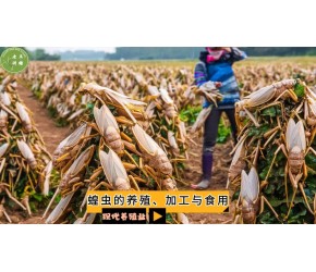 蝗虫的养殖和加工食用