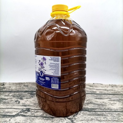 俄罗斯进口福满欢亚麻籽油5L一桶食用油炒菜烹饪凉拌家庭油图3