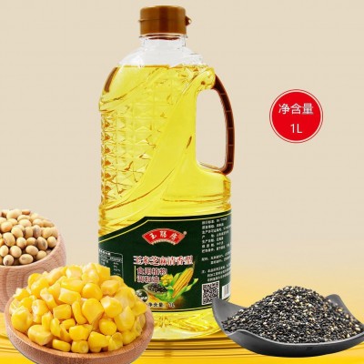 玉膳房1升食用油1L玉米油大豆油调和批发调和油图2