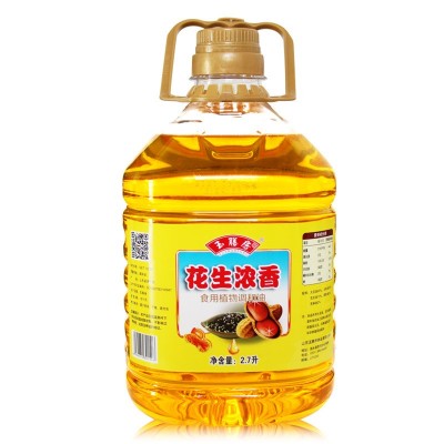 玉膳房2.7升花生浓香食用油农家自榨花生油调和油山东花生油5斤图2