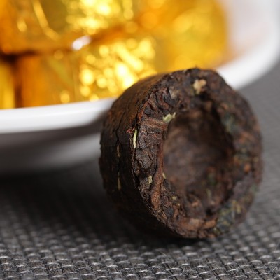 批发浓香糯米香普洱小沱茶迷你熟茶糯香茶叶勐海陈年糯香陈年