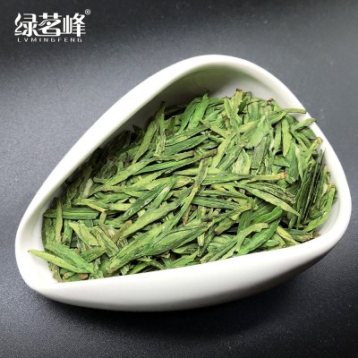 2025新茶春茶浙江高山明前龙形扁茶豆香绿版产地供应散装茶叶批发图1