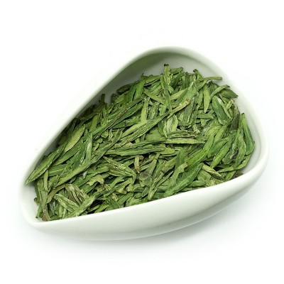 2025新茶春茶浙江高山明前龙形扁茶豆香绿版产地供应散装茶叶批发图3