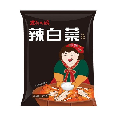 正宗东北大妈辣白菜韩式辣泡菜500G延边朝鲜族甜辣下饭菜图5