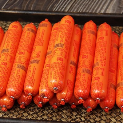 淀粉面肠100g煎烤肠油炸火腿鸡肉脆皮街边铁板烧街头烤肠商用图3