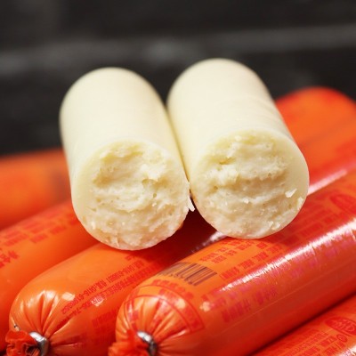 淀粉面肠100g煎烤肠油炸火腿鸡肉脆皮街边铁板烧街头烤肠商用图2