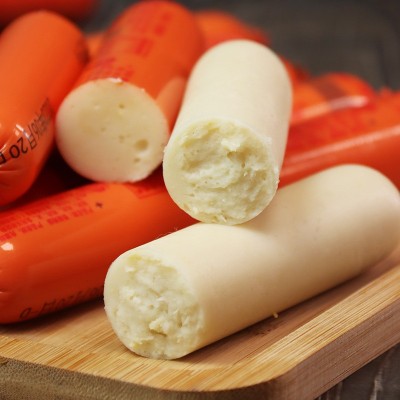 淀粉面肠100g煎烤肠油炸火腿鸡肉脆皮街边铁板烧街头烤肠商用图4