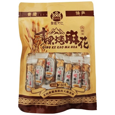多吉才仁青稞藜麦烤麻花甜味咸味青藏特产非油炸西北故味烘焙食品图4