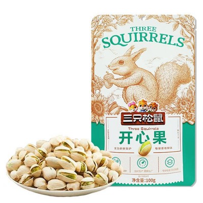 三只松鼠夏威夷果碧根果奶油味坚果炒货手剥巴旦木开心果坚果零食图3