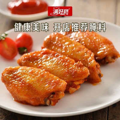 满好格蜜汁烤翅腌料烧烤肉调味1千克*25/箱 厂家直供批发