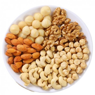 每日坚果纯坚果原味500g大罐装混合干果网红休闲健康零食批发厂家图5