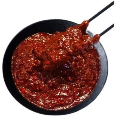 样品香辣酱新疆炒米粉调味酱辣椒酱小包装150g外卖快餐店调料包装图3