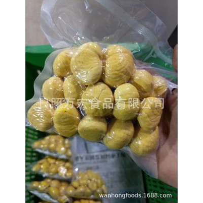 出口生栗仁，栗仁，金黄栗仁，生的鲜板栗仁图1