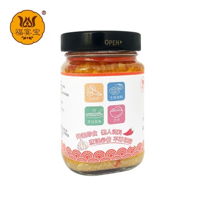 蒜蓉辣酱瓶装下饭酱剁椒酱香辣火锅蘸料调味品蒜蓉辣椒酱工厂直销图3